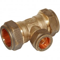 22-22-15mm Compression Reducing Tee