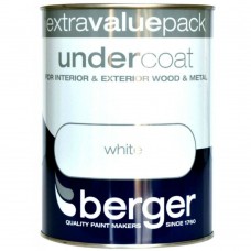 Berger 1.25 Litre Undercoat White