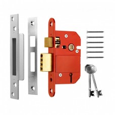 ERA Insurance Approved 5 Lever Fortress Sashlock 76mm (3") - Available in Satin & Brass