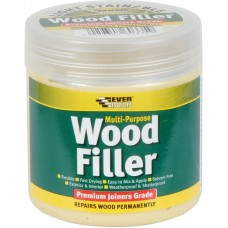 Everbuild Premium Wood Filler 250ml Light Stainable