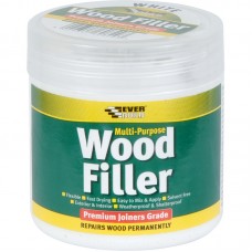 Everbuild Premium Wood Filler 250ml White
