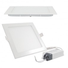 Rother 18W Led Recessed Panel Light Square