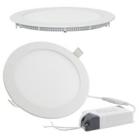 Rother 6W Led Recessed Panel Light Round