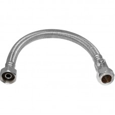 15mm x 1/2" Female with Isolating Valve 300mm Flexible Tap Connector